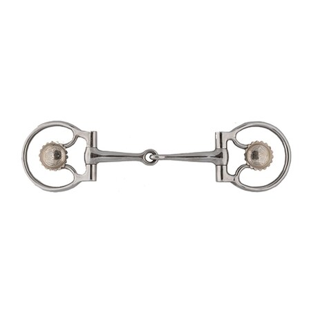 Jacks Imports Concho Dee Ring Snaffle Bit 10540